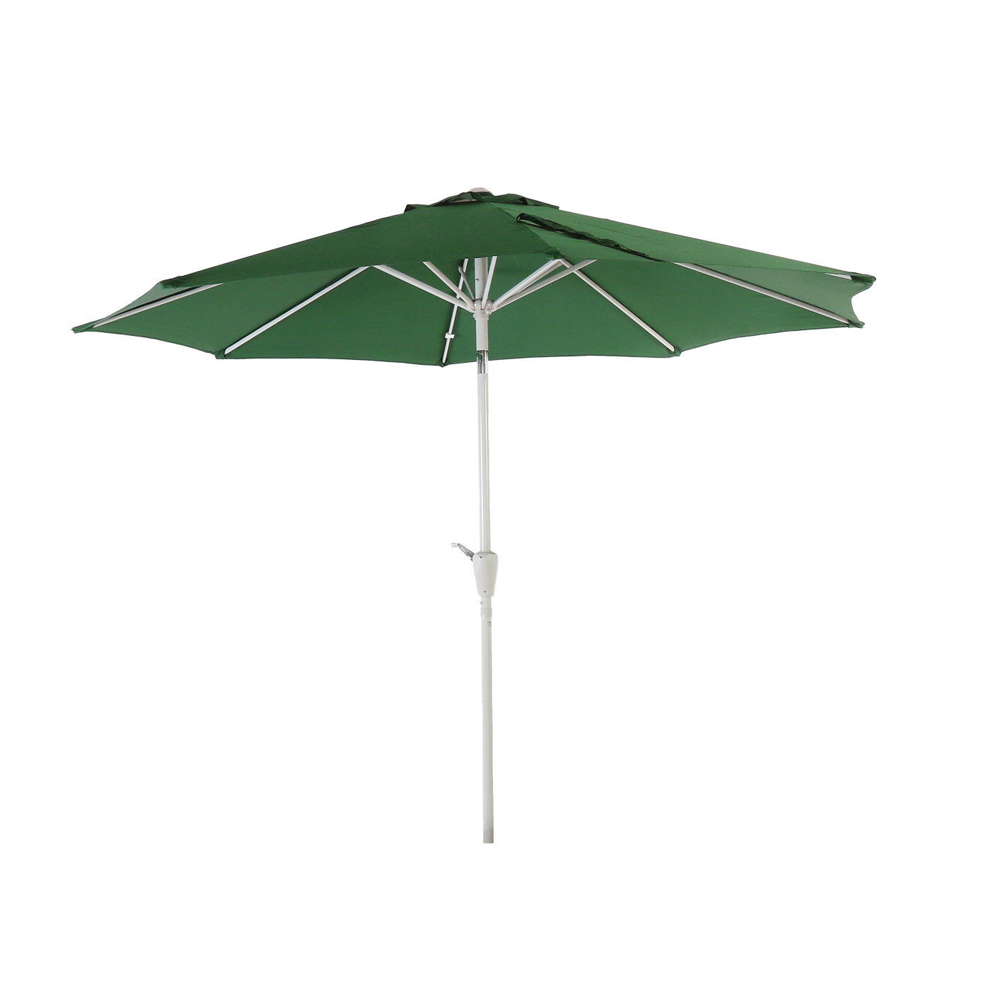 Cosmo Casa - Parasol - Tuinparasol - 2,7m Kantelbaar - Polyester Aluminium - 5kg - Groen
