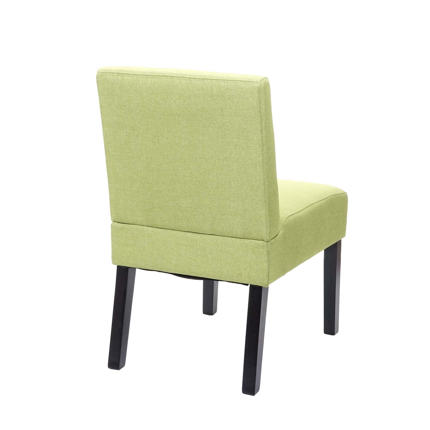 Cosmo Casa - Set van 6 Eetkamerstoelen - Lounge - Textiel - Groen