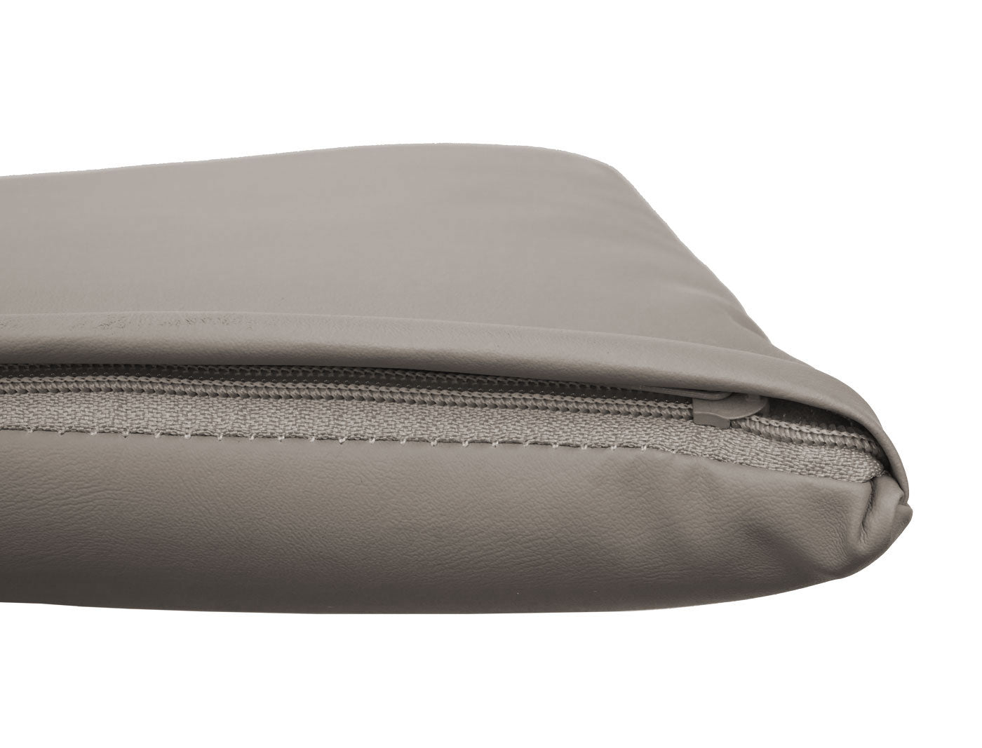 Cosmo Casa - Set van 6 Eetkamerstoelen - Keukenstoel Fauteuil - Kunstleer - Taupegrijs