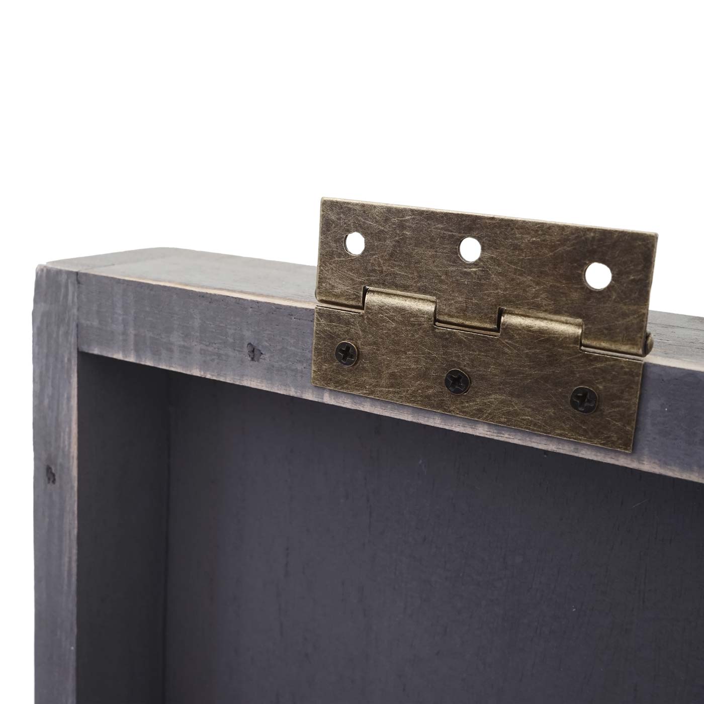 Cosmo Casa - Wijnrek - Flessenrek met Schudbord - Houtlook - Grijs