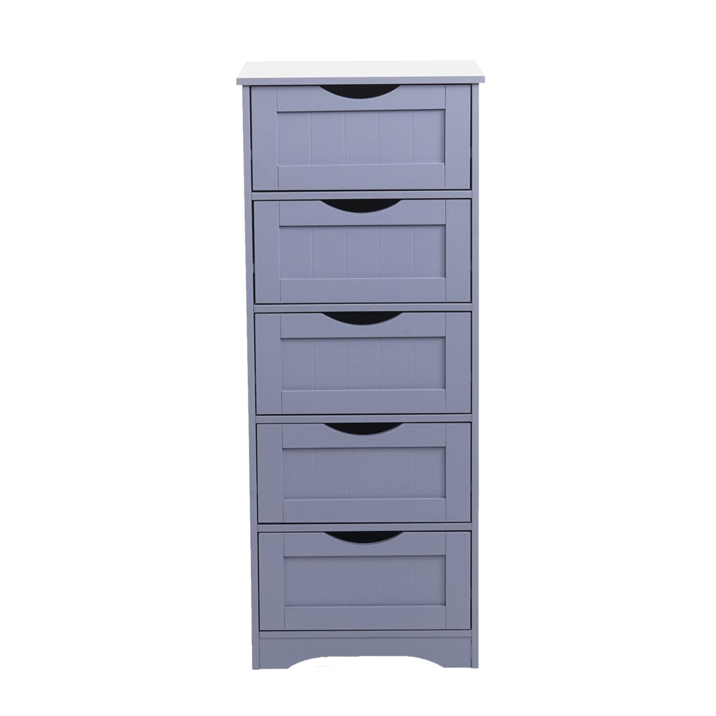 Cosmo Casa - Ladekast - 5 Laden - 100x40x35cm - Grijs