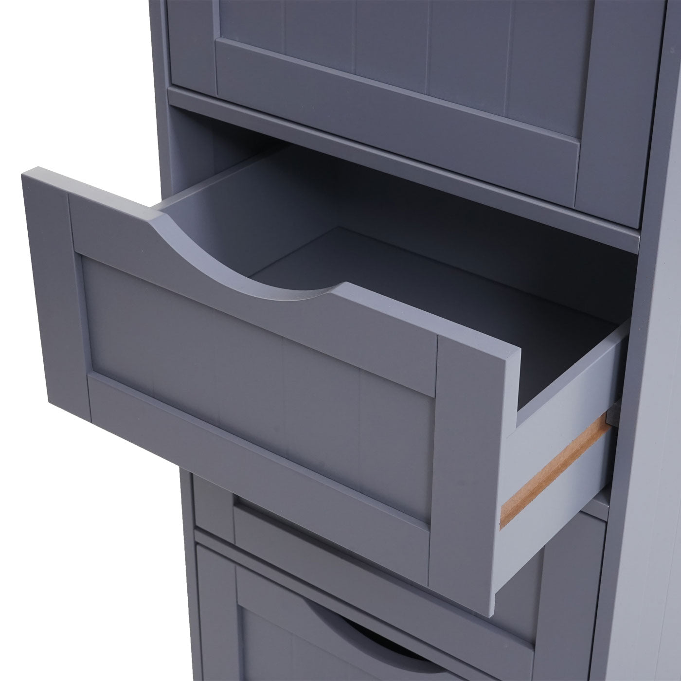 Cosmo Casa - Ladekast - 5 Laden - 100x40x35cm - Grijs