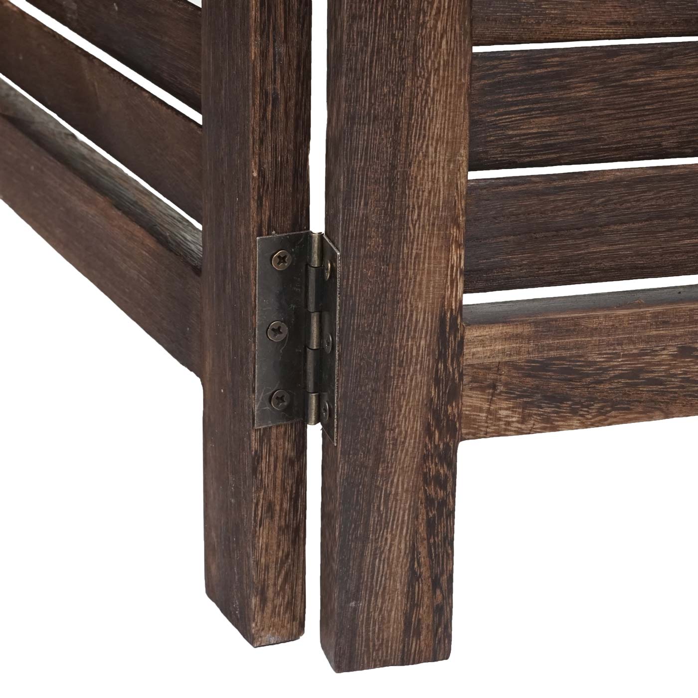 Cosmo Casa - Paravent - Shabby - Divers - Bruin - 170×205 cm