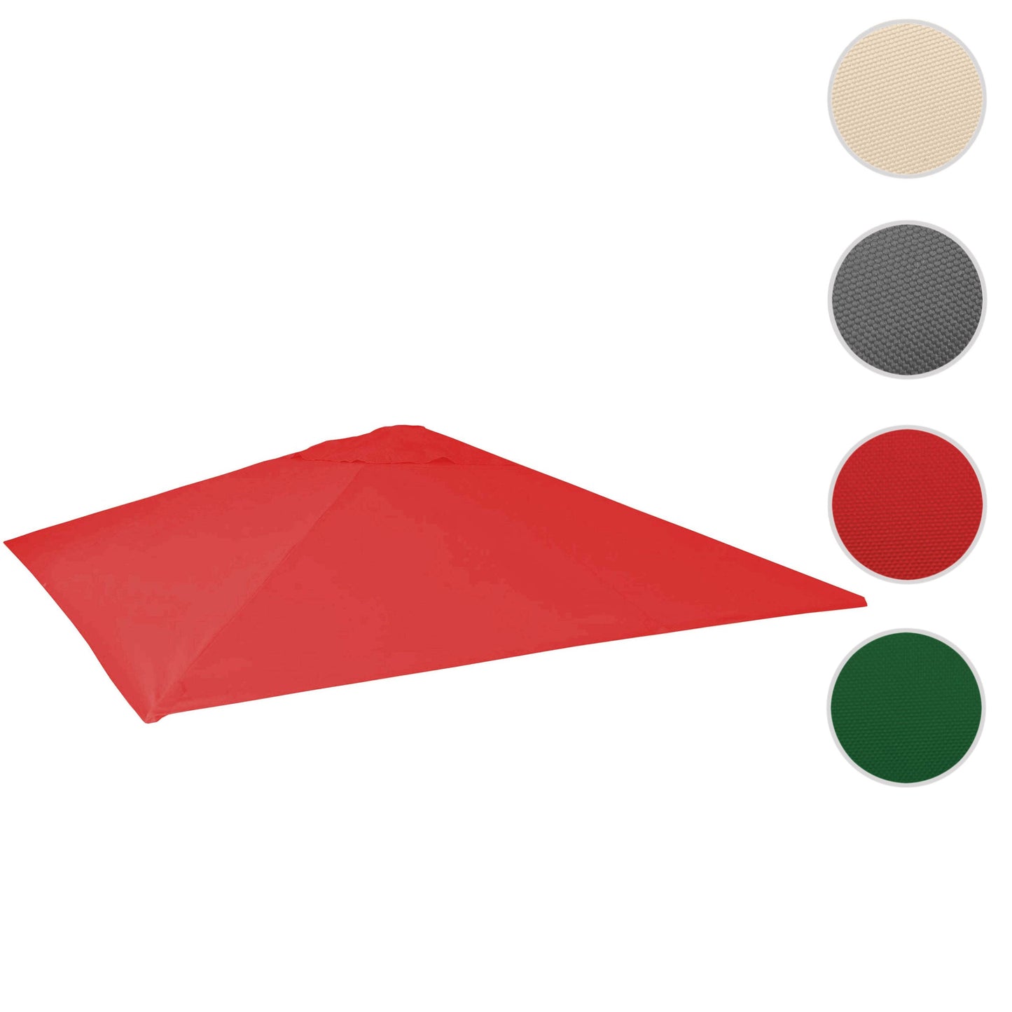 Cosmo Casa - Vervanghoes - Polyester - Rood - 5×5 m