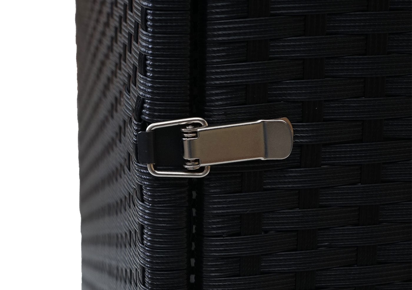 Cosmo Casa - Afvalbakbekleding - 1-delig - Polyrotan - Zwart - 120 l