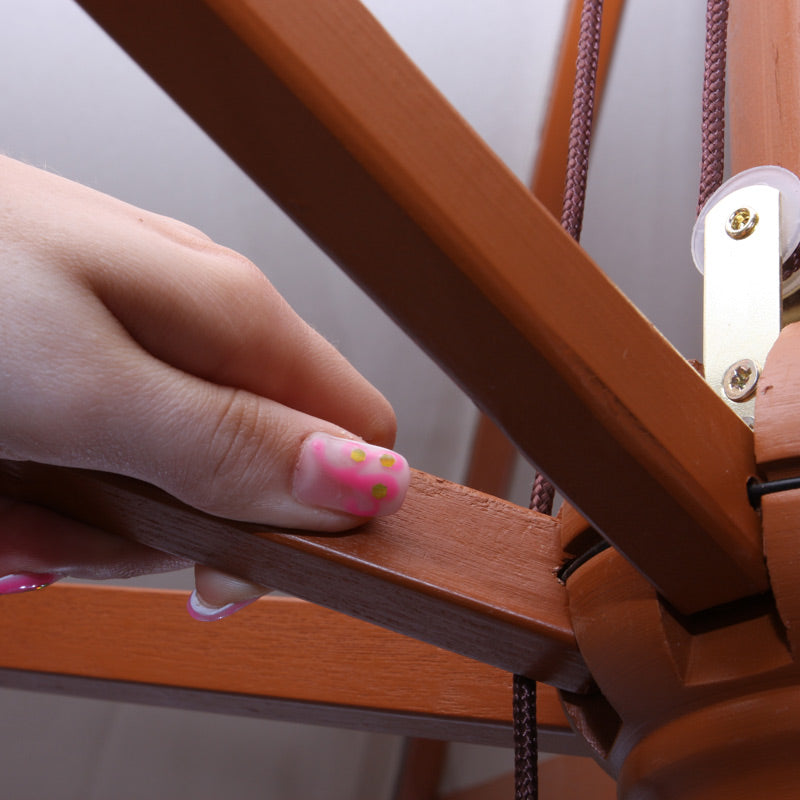 Cosmo Casa - Parasol - Markt - Polyester & Hout - Antraciet - 2×3 m