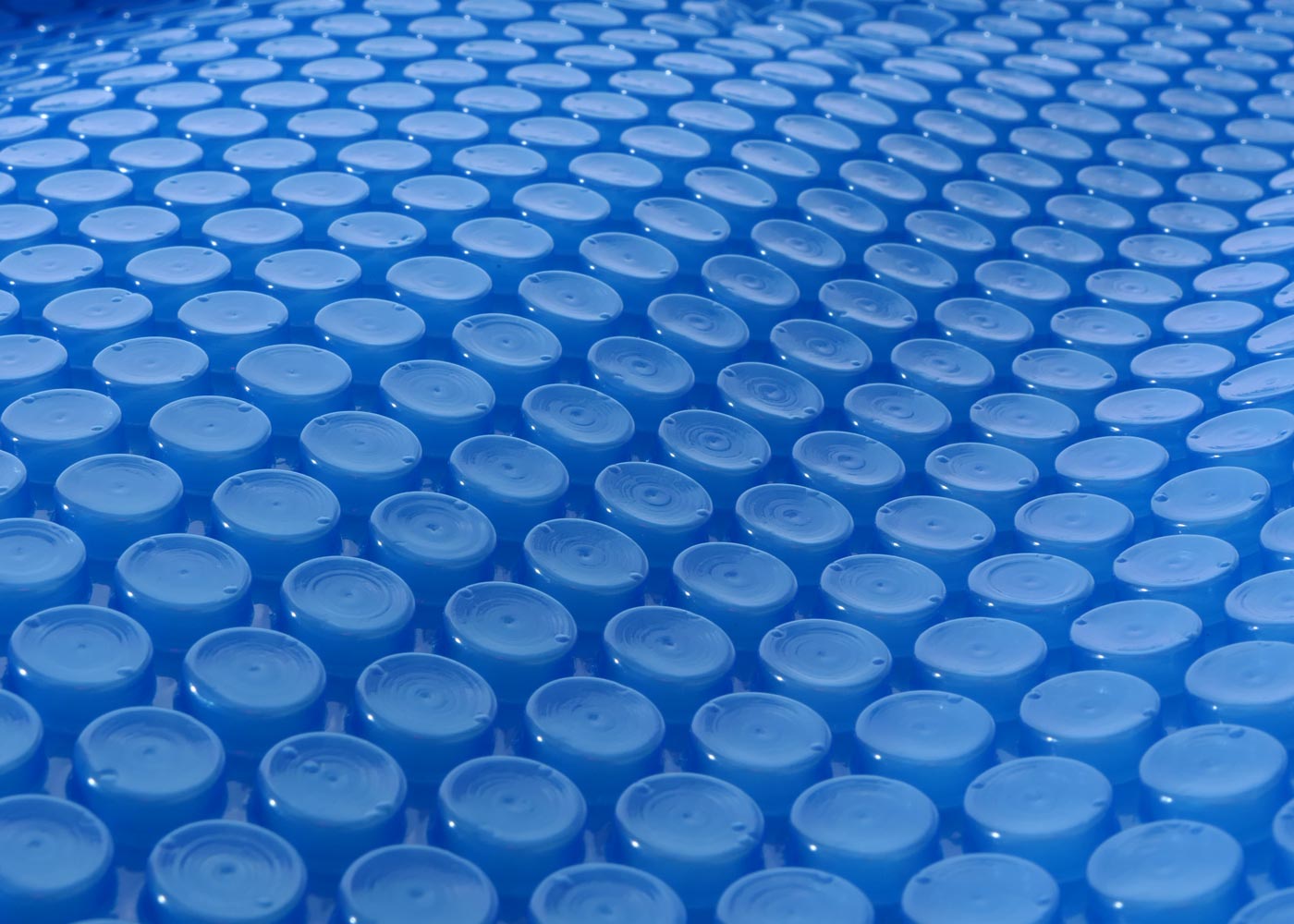 Cosmo Casa - Zwemafdekking - Rechthoekig - Kunststof - Blauw - 3×2 m