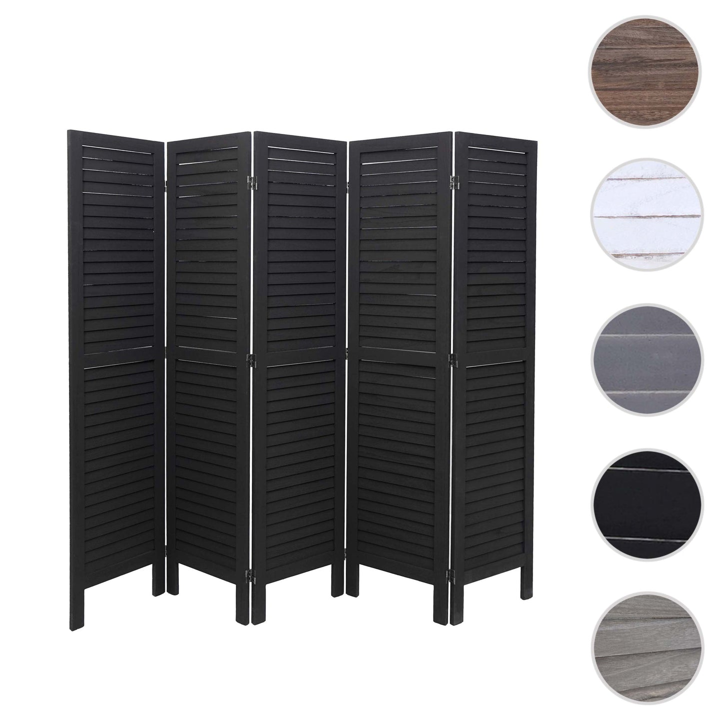 Cosmo Casa - Scherm - Scheidingswand Privacyscherm - Houtlook - Antraciet