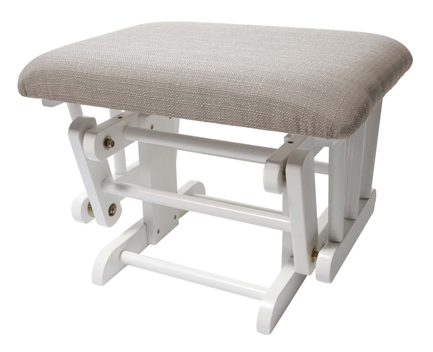 Cosmo Casa - Relaxstoel - Schommel - Textiel - Crème