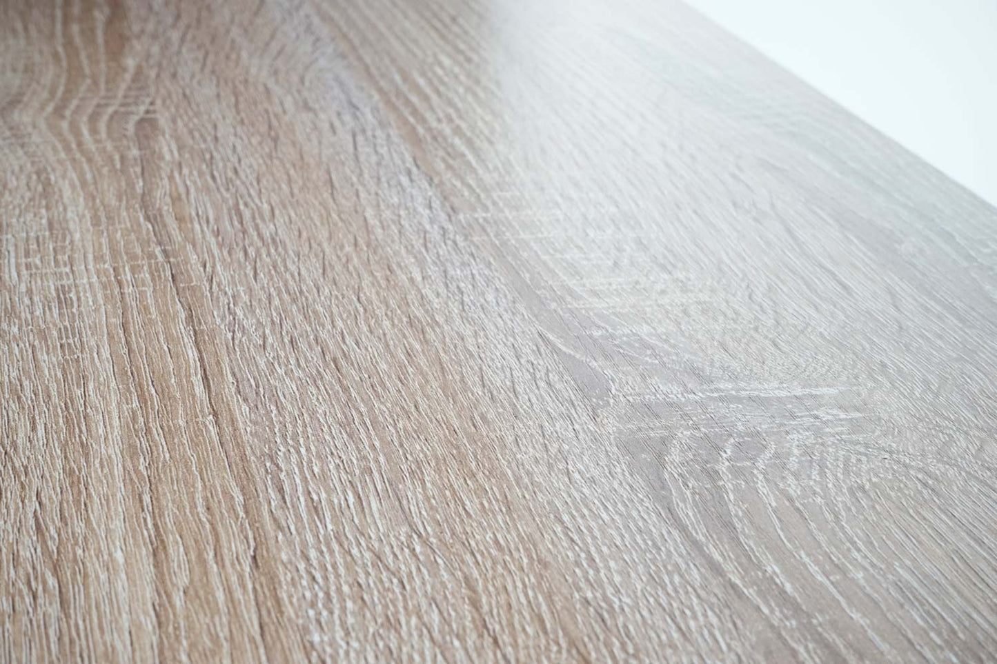 Cosmo Casa - Bureau - 3D-structuur - Hout - Natuurlijk bruin & Wit - 120×60 cm