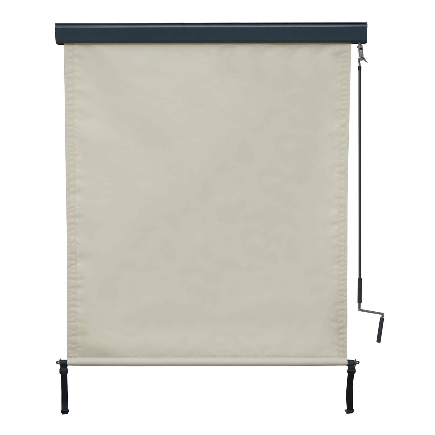 Cosmo Casa - Verticale zonwering - UV-werend - Doek - Crèmebeige - 250×140 cm