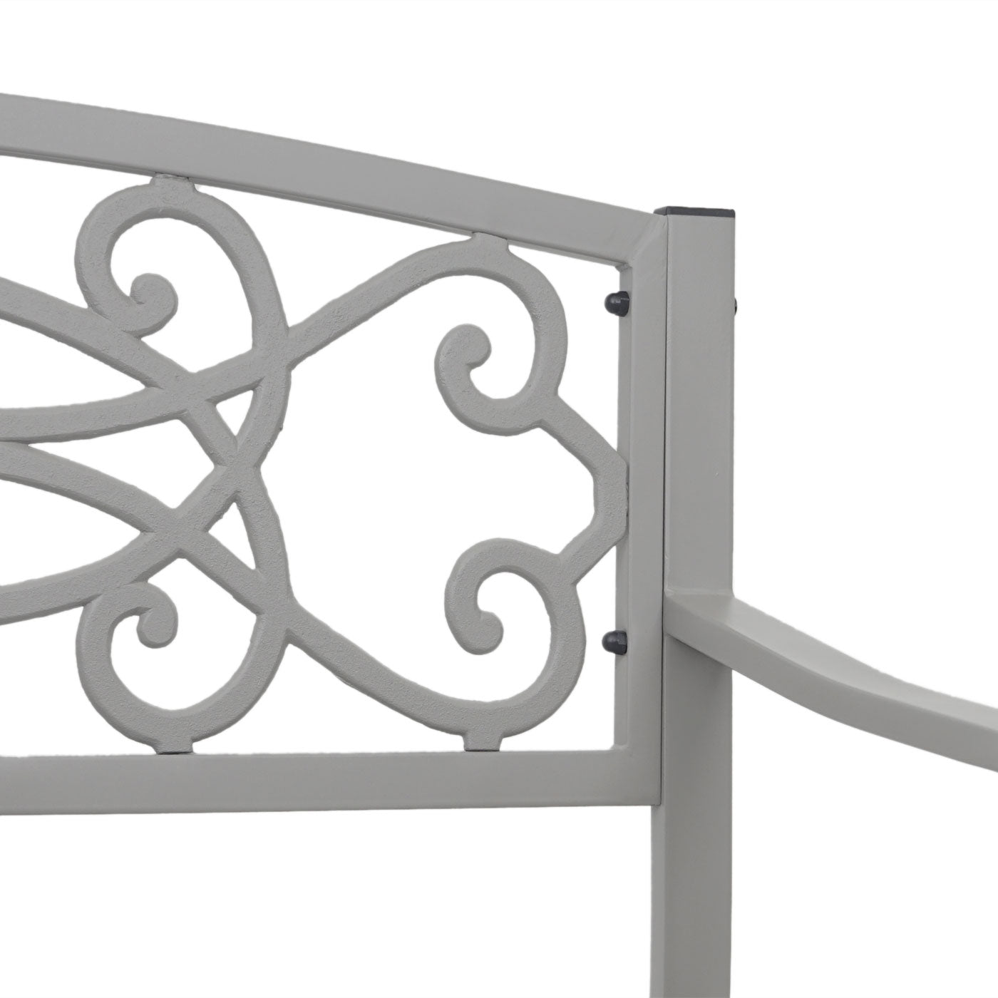 Cosmo Casa - Tuinbank - Parkbank - Staal - Grijs