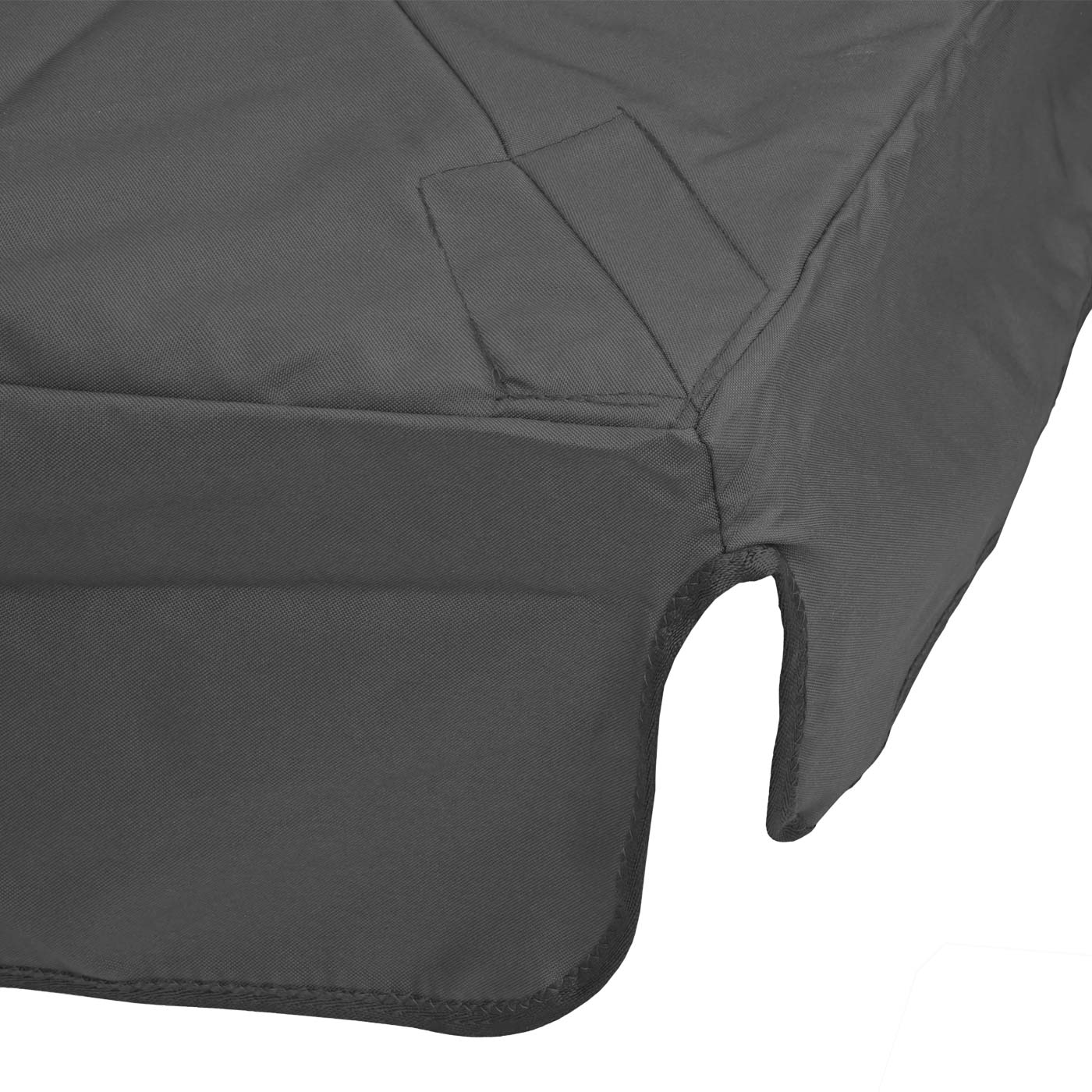 Cosmo Casa - Vervanghoes - Parasolhoes - Polyester - Antraciet - 3,5×3,5 m (Ø 4,95 m) - 4 kg