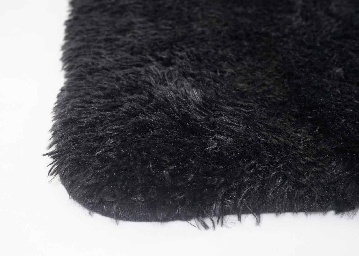 Cosmo Casa - Tapijt - Fluffy Soft - Textiel - Zwart - 230×160 cm