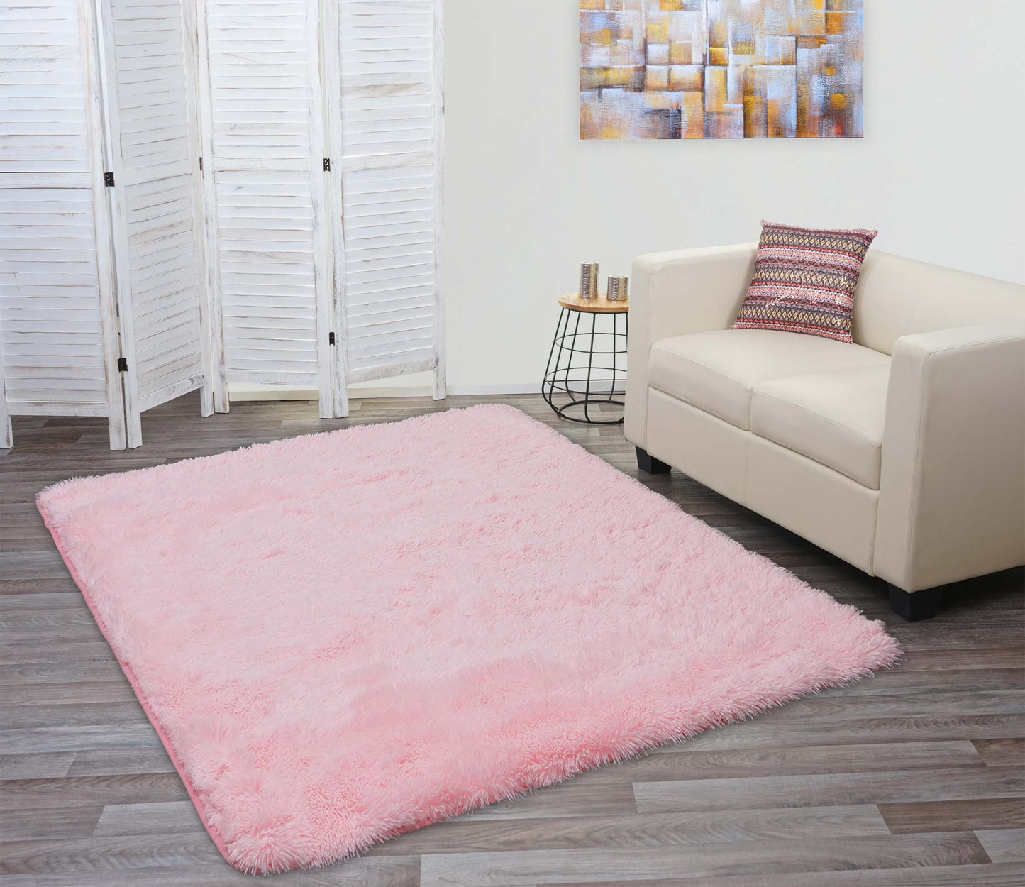 Cosmo Casa - Tapijt - Zacht - Textiel - Roze - 230×160 cm