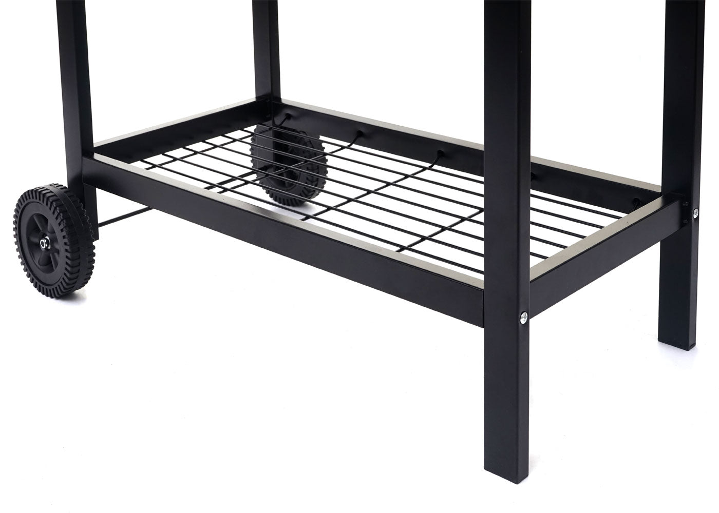 Cosmo Casa - Grillwagen - Houtskool - Staal - Zwart - 103×93×70 cm