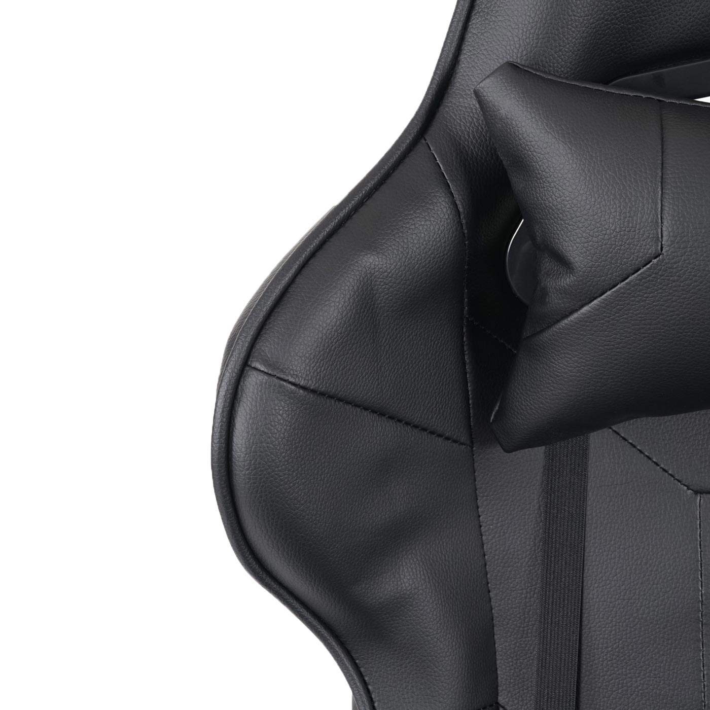 Cosmo Casa - Bureaustoel - Gaming - Kunstleer - Zwart