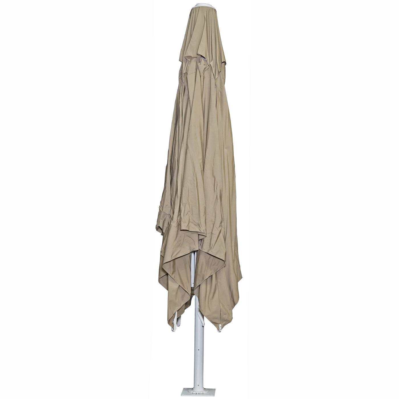 Cosmo Casa - Restaurantparasol - XXL - Polyester & Aluminium - Beige - 5×5 m (Ø 7,2 m) - 75 kg