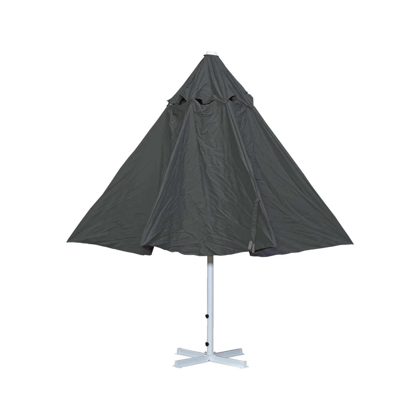 Cosmo Casa - Parasol - Zonder voet - Polyester & Aluminium - Antraciet - 5 m