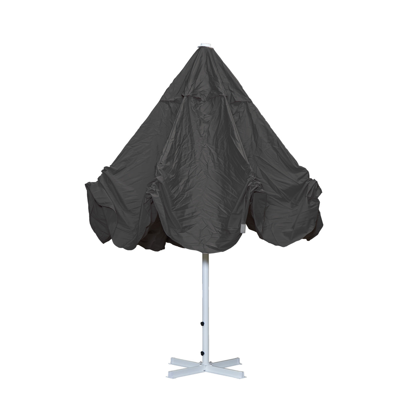Cosmo Casa - Parasol - Zonder voet - Polyester & Aluminium - Antraciet - 5 m