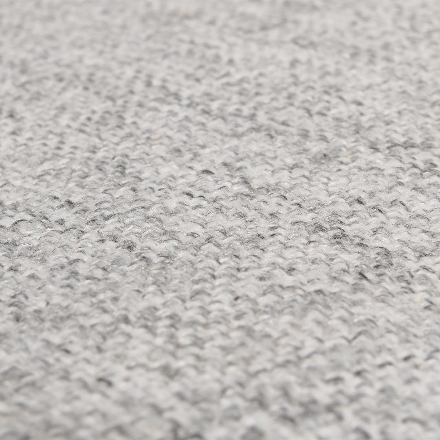 Cosmo Casa - Set van 2 Eetkamerstoelen - Armleuningen - Stof & Kunstleer - Grijs