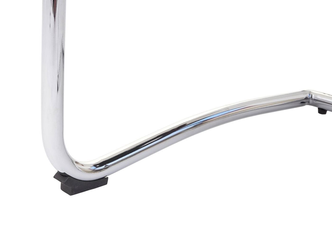 Cosmo Casa - Set van 2 Eetkamerstoelen - Cantilever - Textiel - Bruin