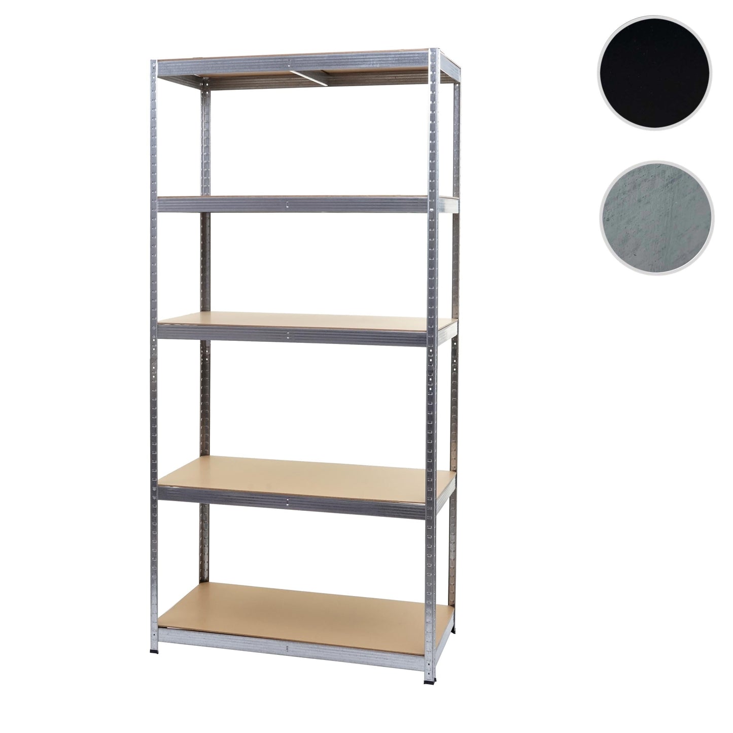 Cosmo Casa - Zware stelling - Opslag - Metaal - Gegalvaniseerd - 200×100×60 cm