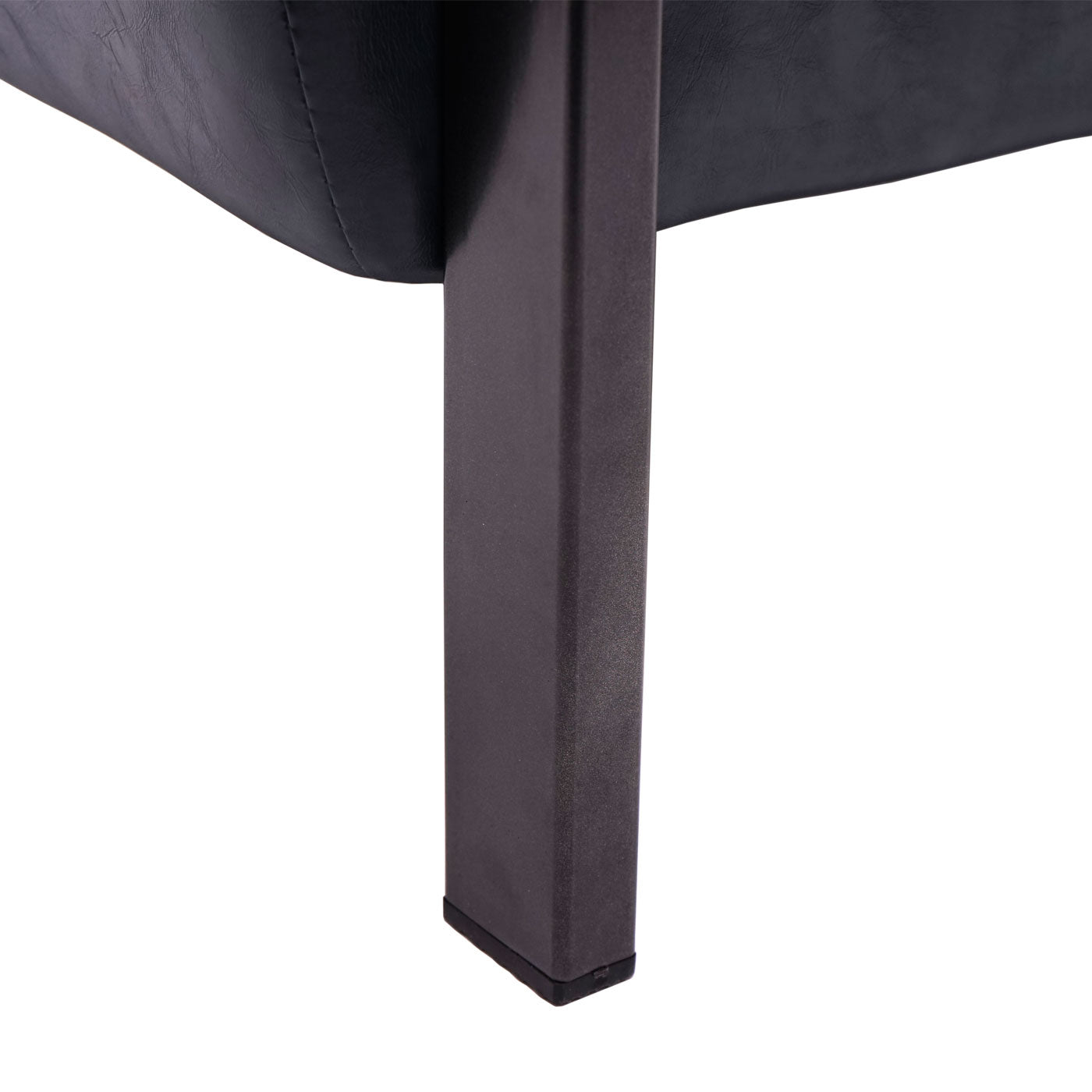 Cosmo Casa - Fauteuil - Gestoffeerd - Metaal - Vintage grijs