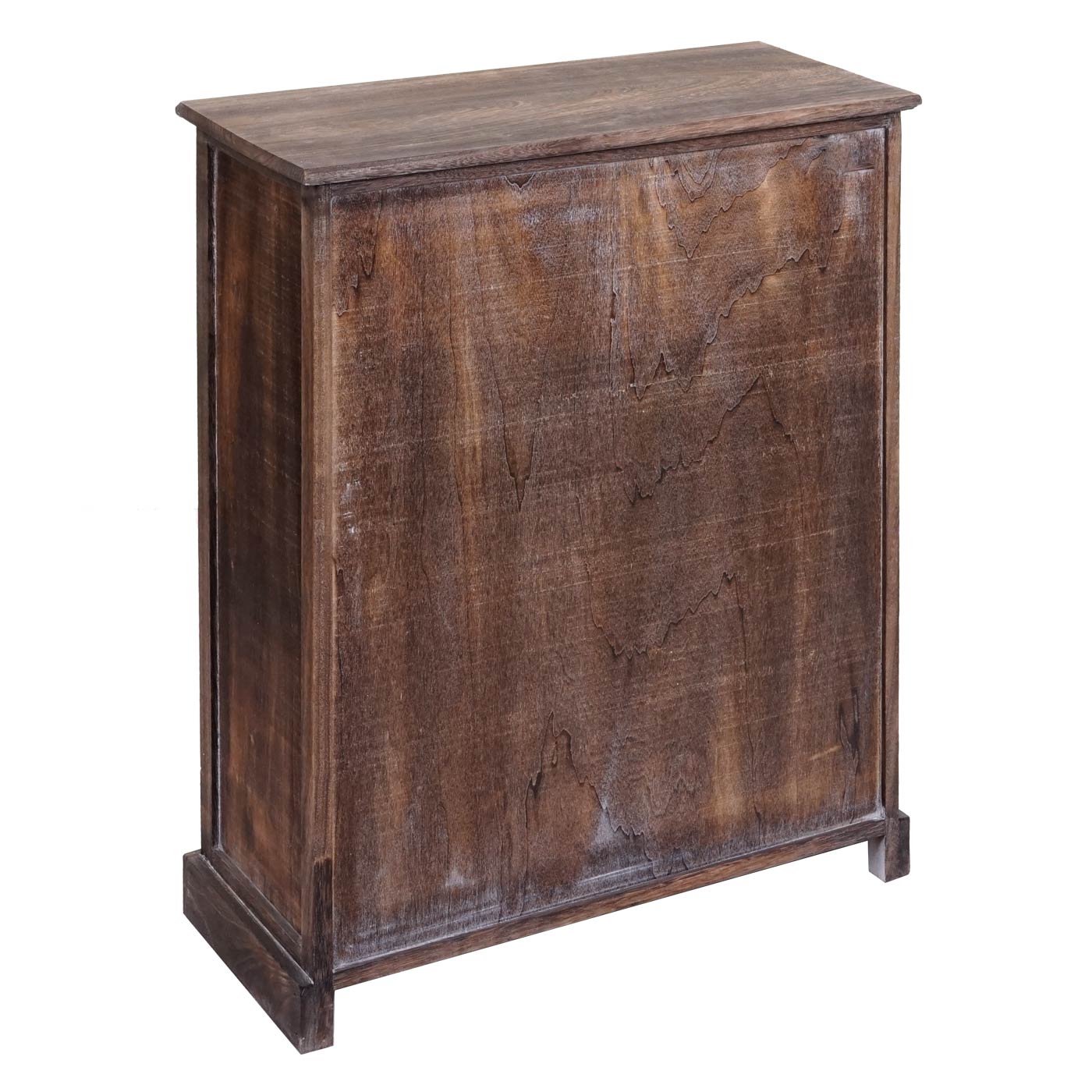 Cosmo Casa - Ladekast - Opbergkast Massief Hout - Shabby Brown