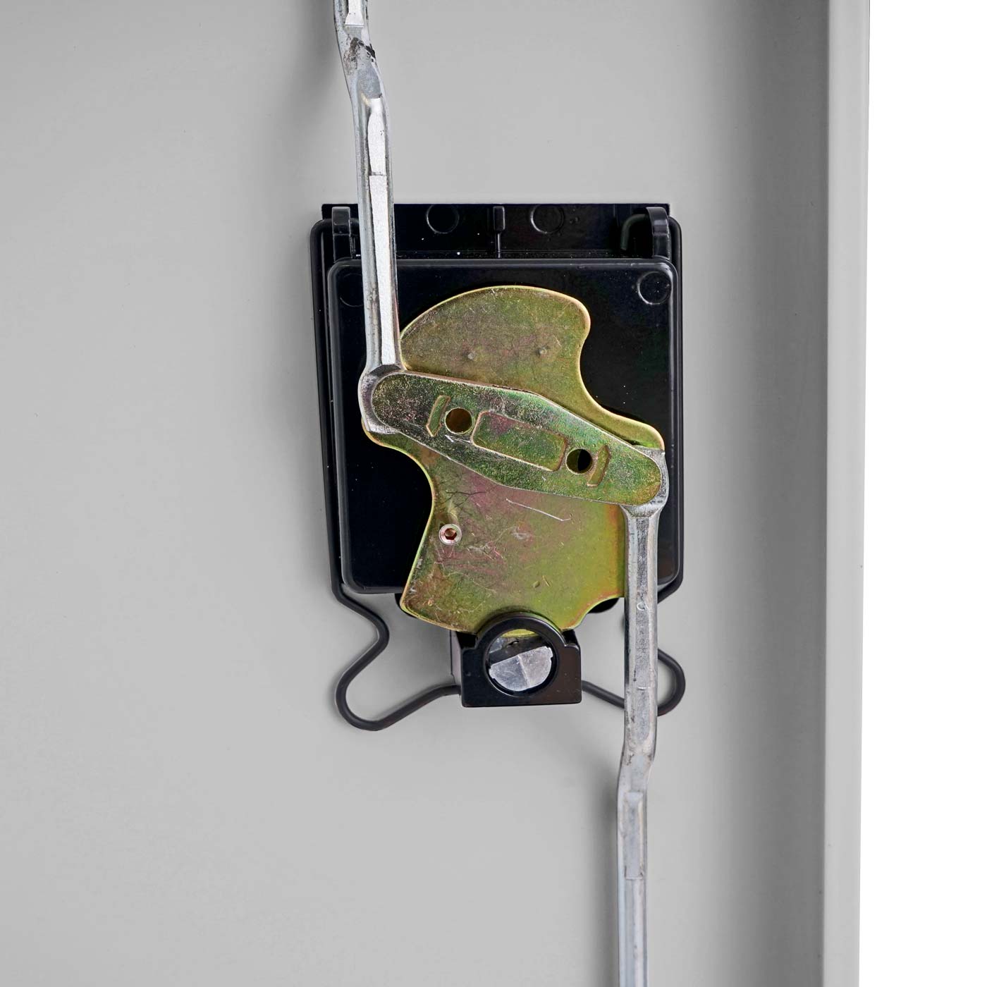 Cosmo Casa - Archiefkast - 2 deuren afsluitbaar - Metaal - Grijs - 140x90x40cm