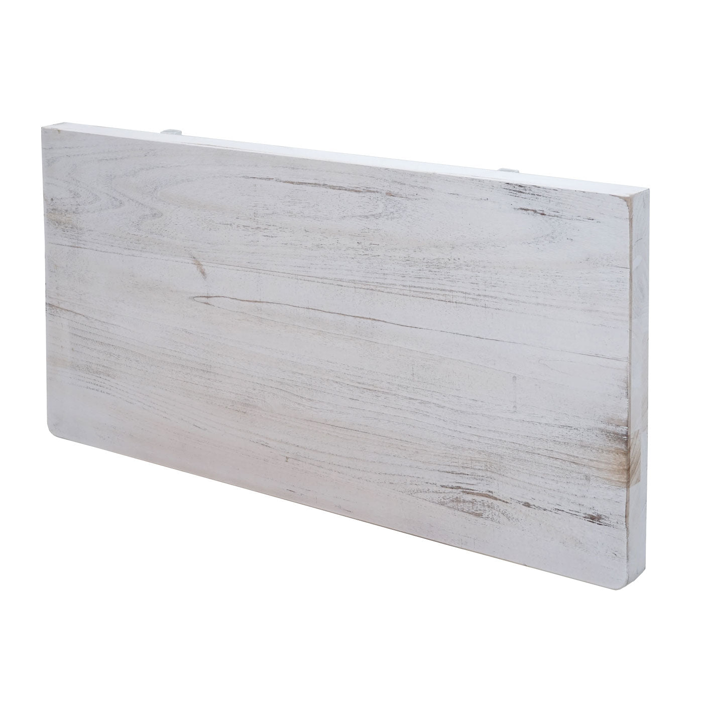 Cosmo Casa - Wandtafel - Opklapbaar Ontwerp - Massief Hout - Shabby White - 120x60 cm
