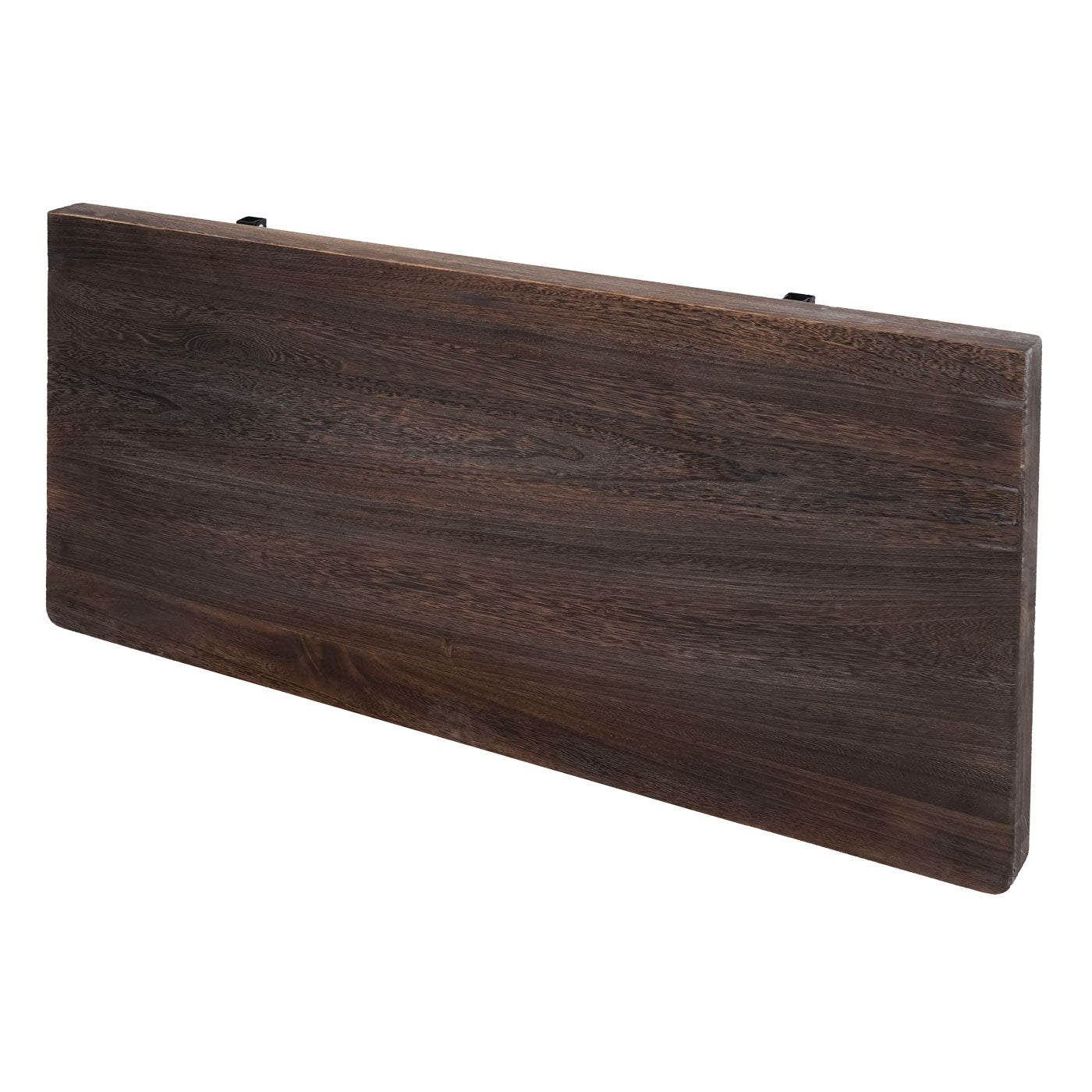 Cosmo Casa - Wandtafel - Opklapbaar Ontwerp - Massief Hout - Shabby Brown - 100x50 cm