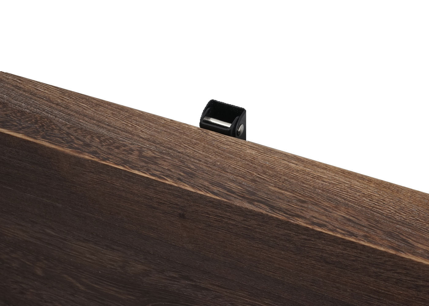 Cosmo Casa - Wandtafel - Opklapbaar Ontwerp - Massief Hout - Shabby Brown - 100x50 cm