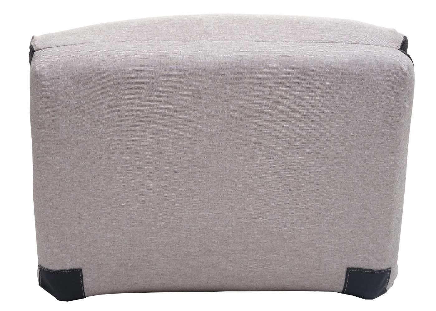 Cosmo Casa - Slaapfauteuil - Opklapbaar design - Stof/textiel - Donkergrijs-lichtgrijs