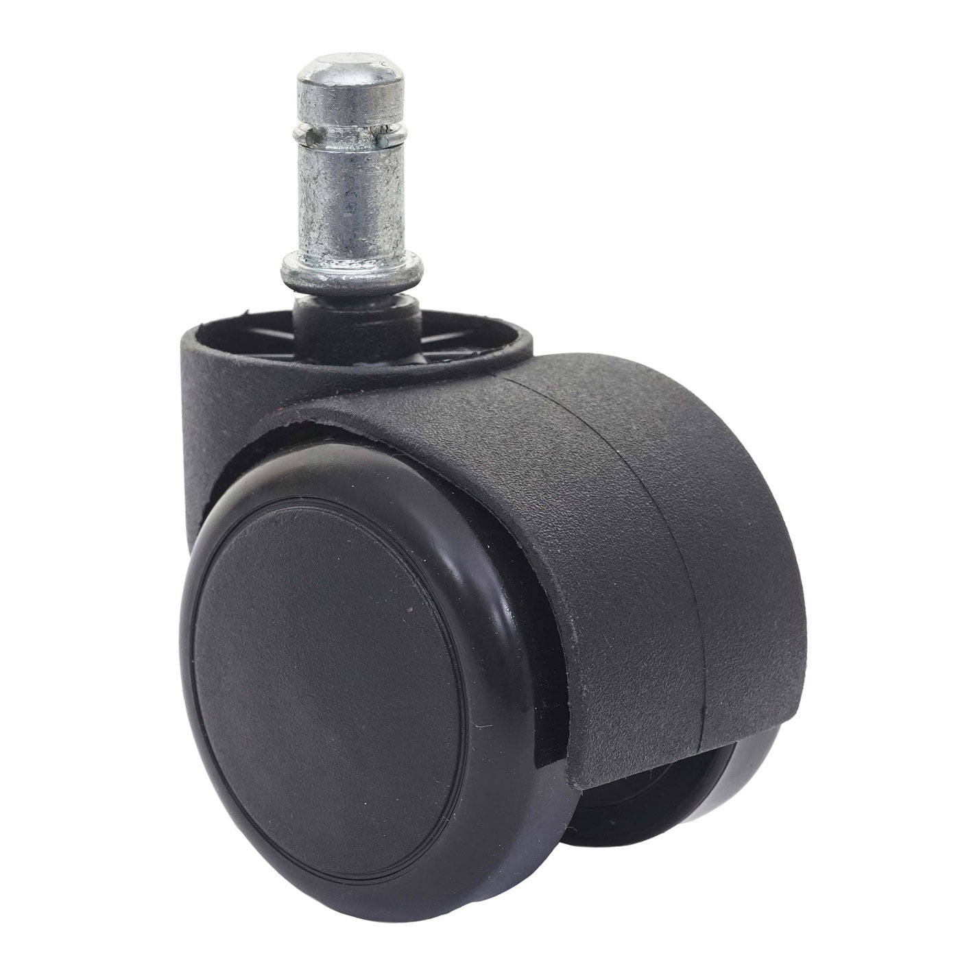 Cosmo Casa - Set Stoelwielen - Harde Vloer - Kunststof - Zwart - Draagkracht Hoog