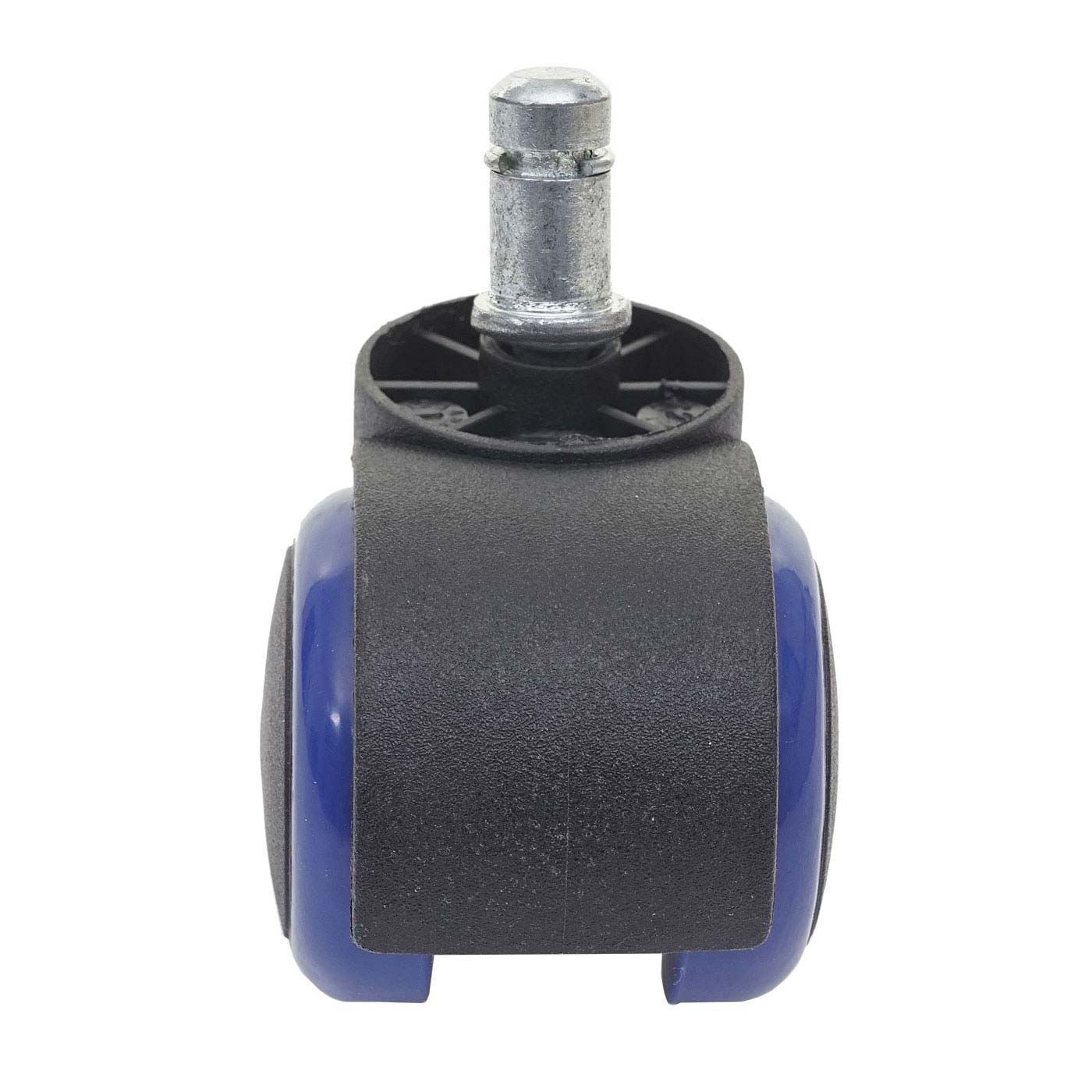 Cosmo Casa - Set Stoelwielen - Harde Vloer - Kunststof - Blauw - Draagkracht Hoog