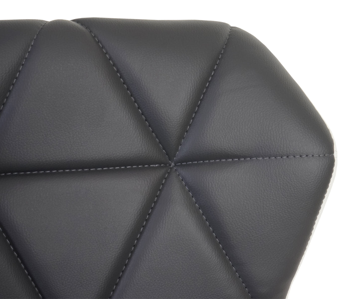 Cosmo Casa - Barkruk - In hoogte verstelbaar - Kunstleer - Grijs