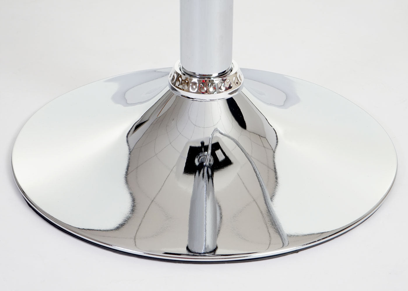 Cosmo Casa - Barkruk - In hoogte verstelbaar - Kunstleer - Paars