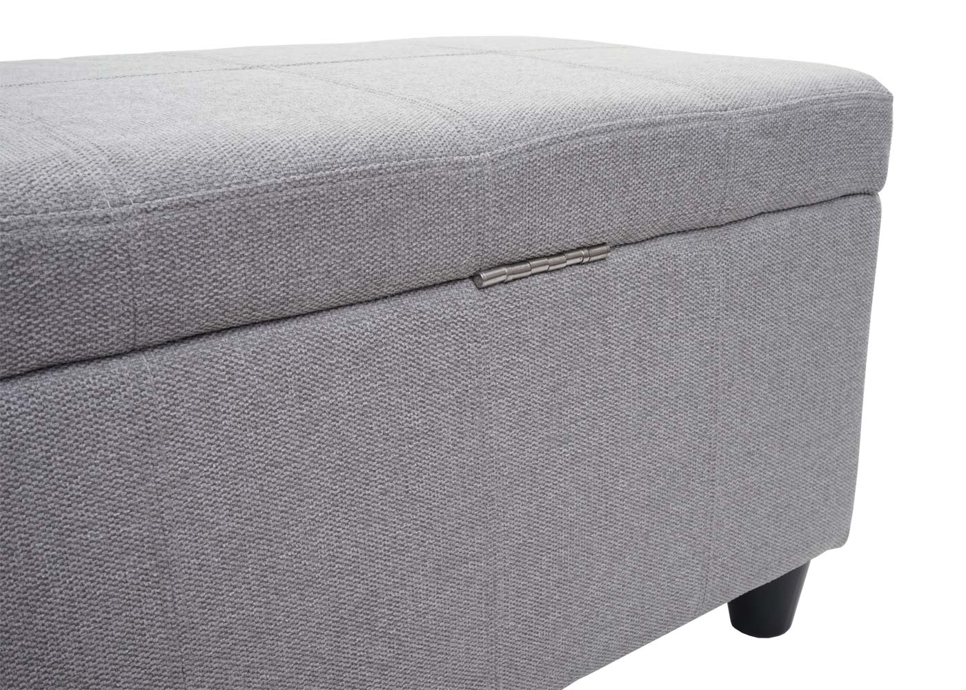 Cosmo Casa - Opbergkist Kriens - Stof - Lichtgrijs