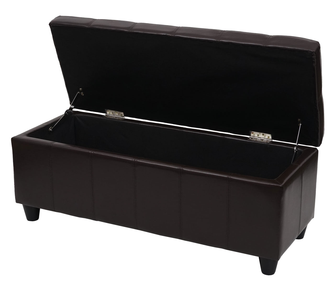 Cosmo Casa - Opbergkist Kriens - Imitatieleer - Bruin