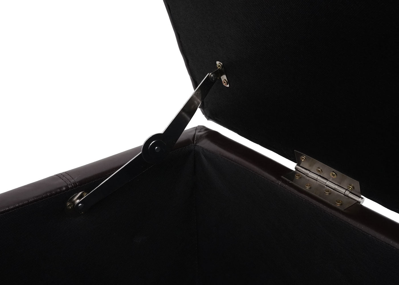 Cosmo Casa - Opbergkist Kriens - Imitatieleer - Bruin