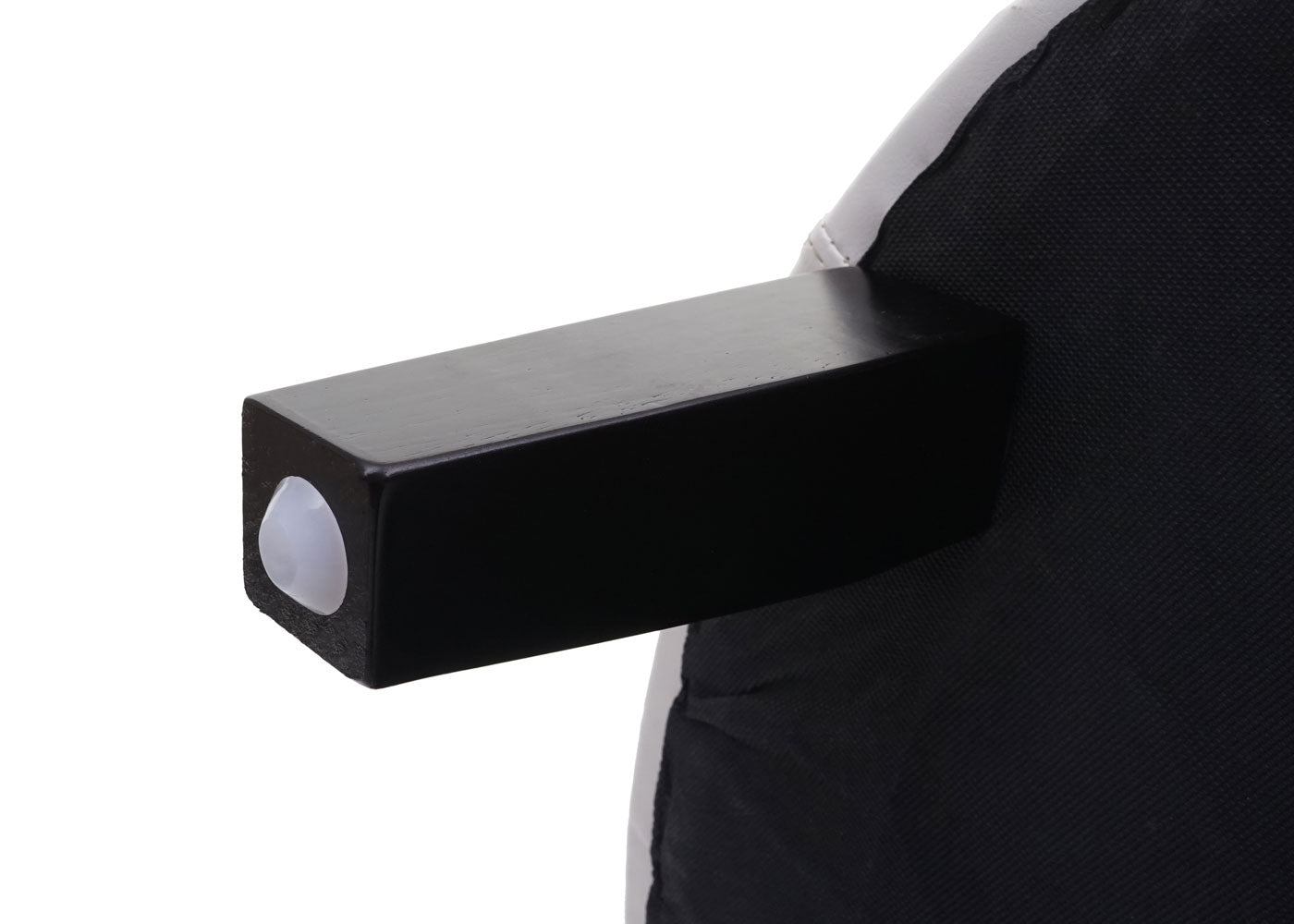 Cosmo Casa - Fauteuil - Chesterfield loungestoel - Imitatieleer - Wit