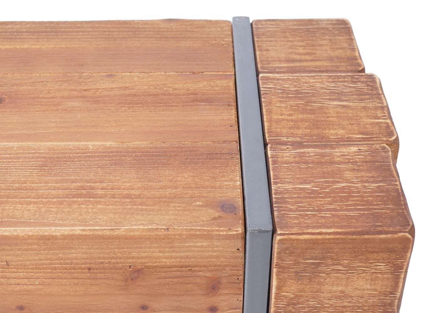 Cosmo Casa - Bank - Eetkamerbank - Massief Dennenhout - Bruin