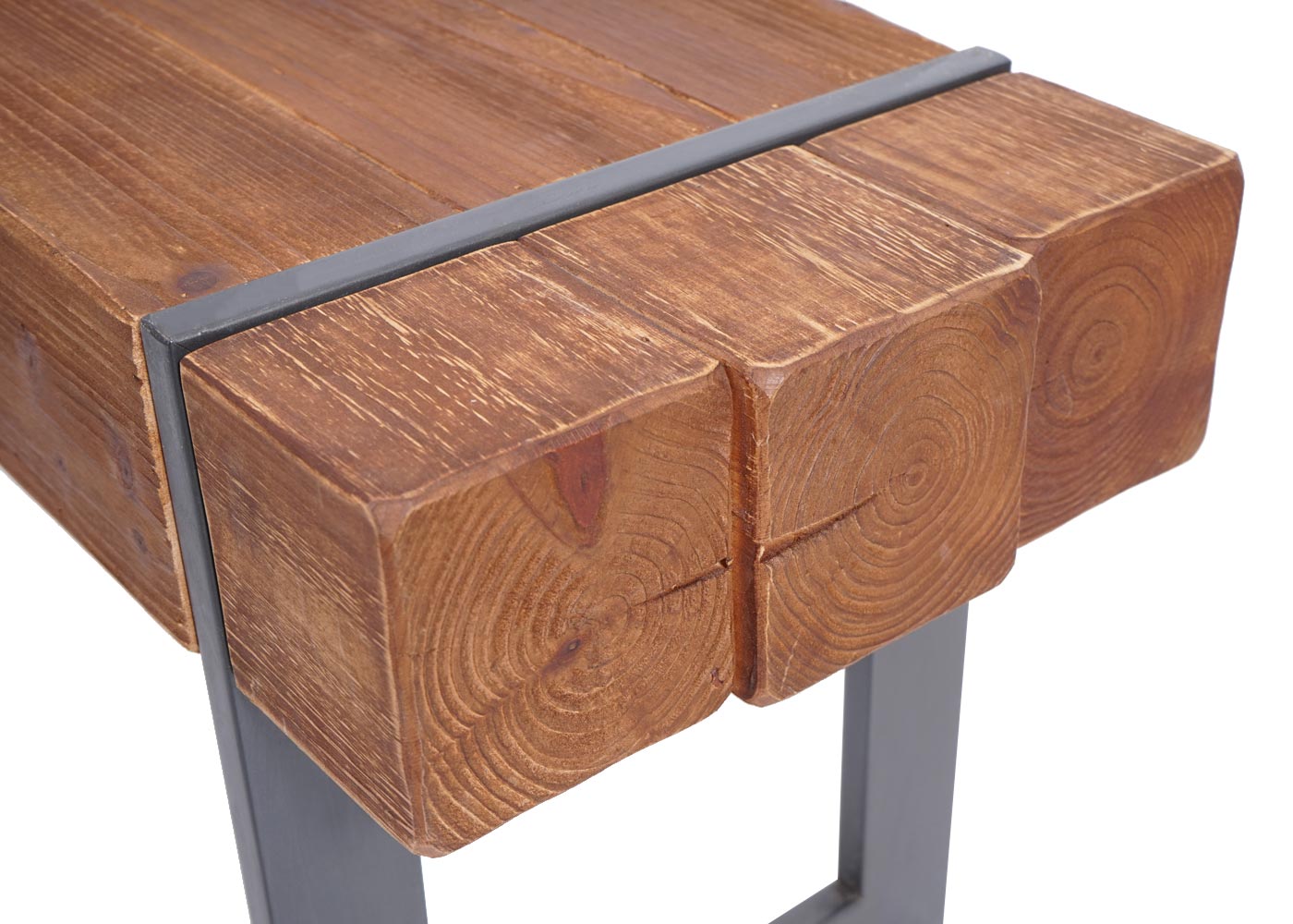 Cosmo Casa - Bank - Eetkamerbank - Massief Dennenhout - Bruin