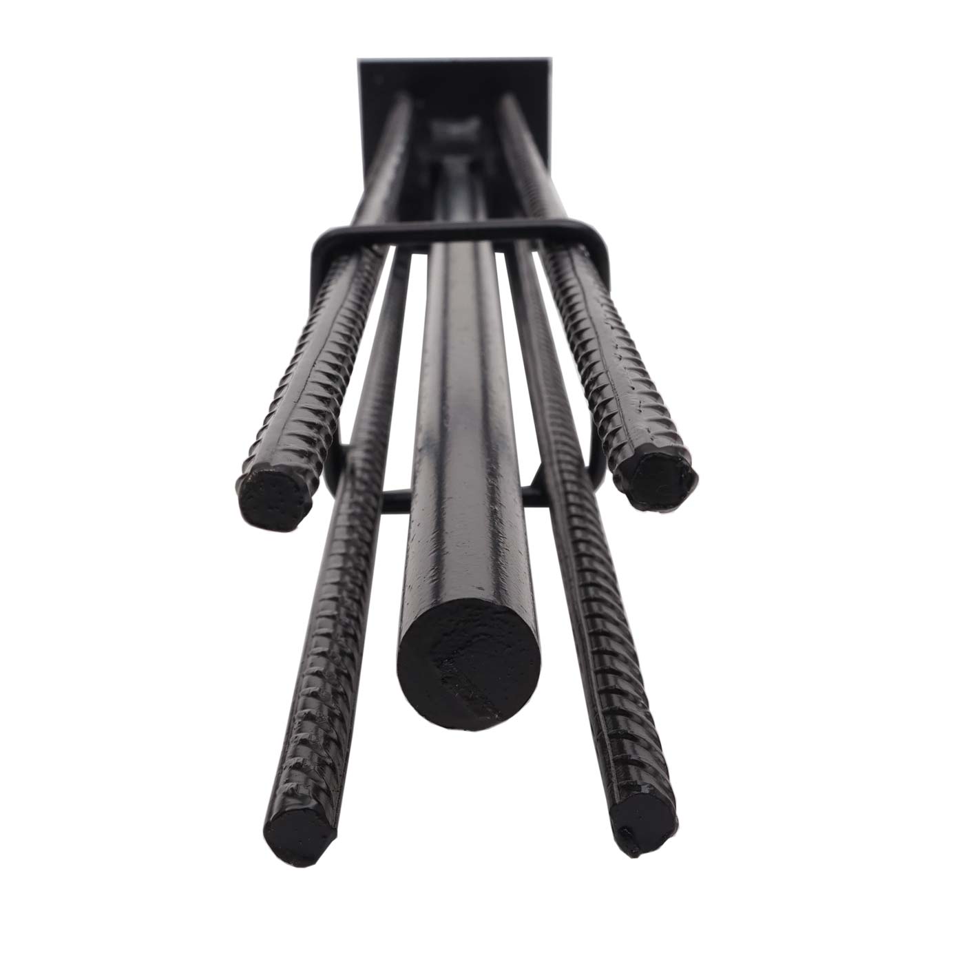 Cosmo Casa - Grondanker voor WPC-scherm Sarthe - Aluminium Paal - Grondanker - Gegalvaniseerd Rondijzer