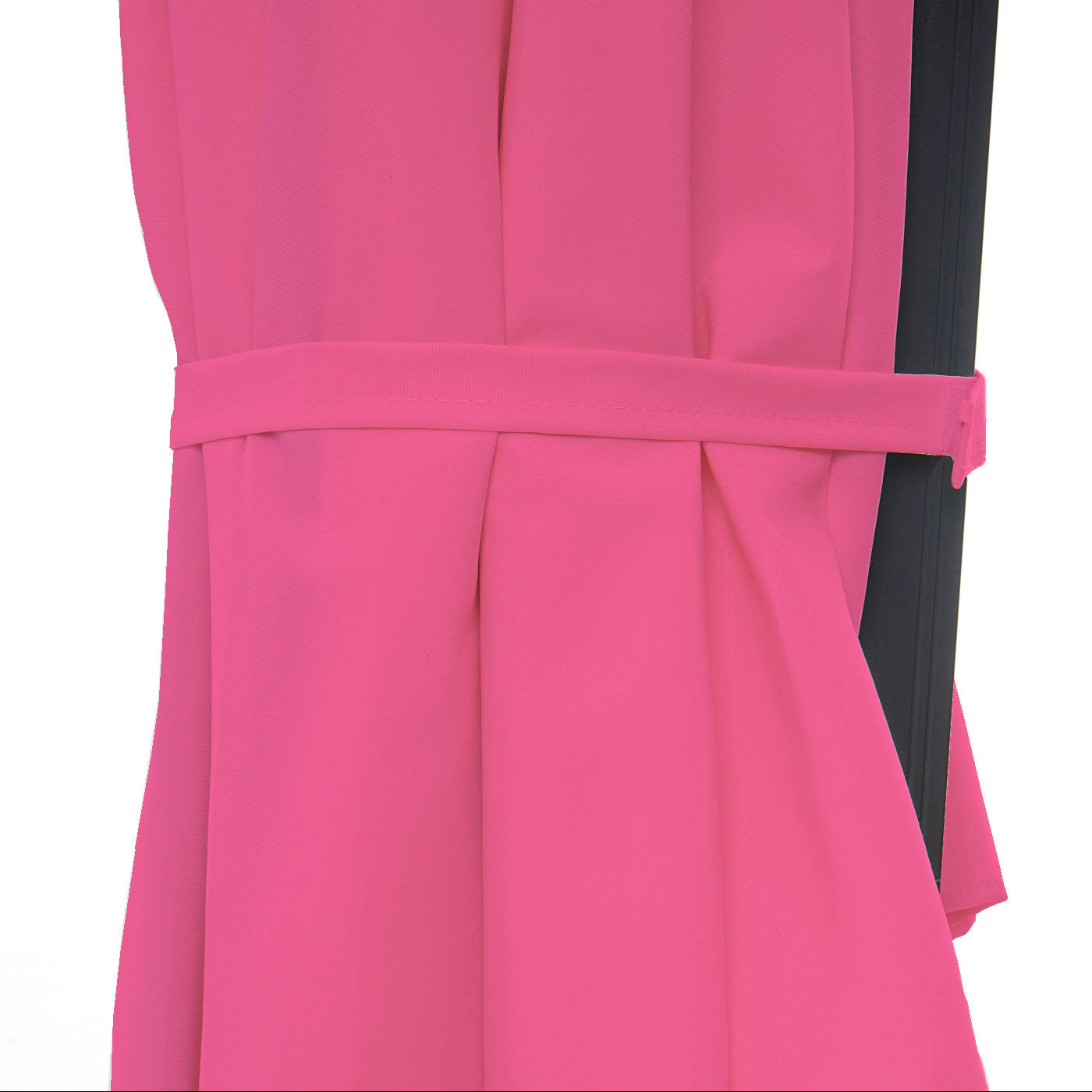 Cosmo Casa - Casoria zweefparasol - 3m kantelbaar - Polyester aluminium/staal - 9kg - Roze-rozerood