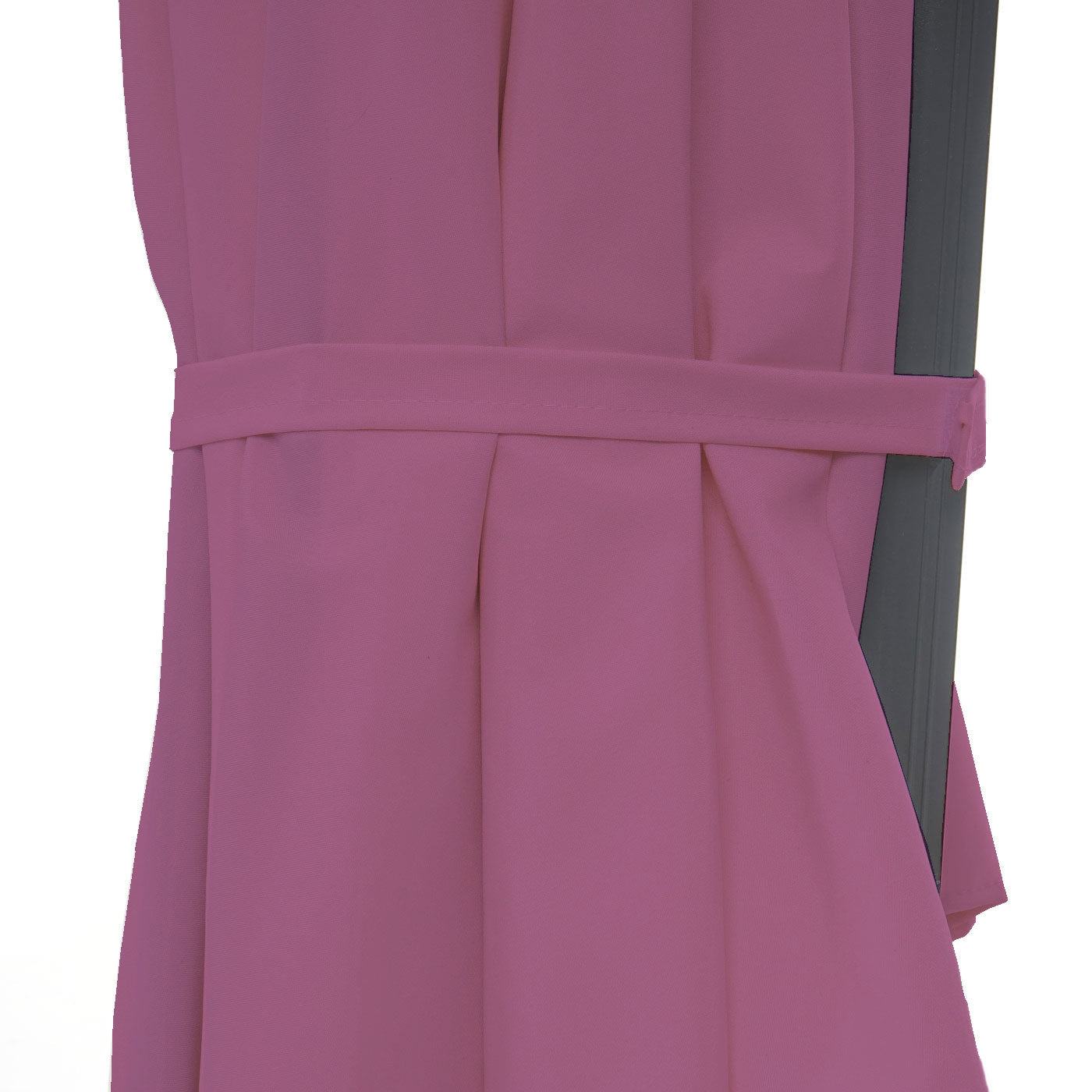 Cosmo Casa - Casoria zweefparasol - 3m kantelbaar - Polyester aluminium/staal - 9kg - Lavendelrood