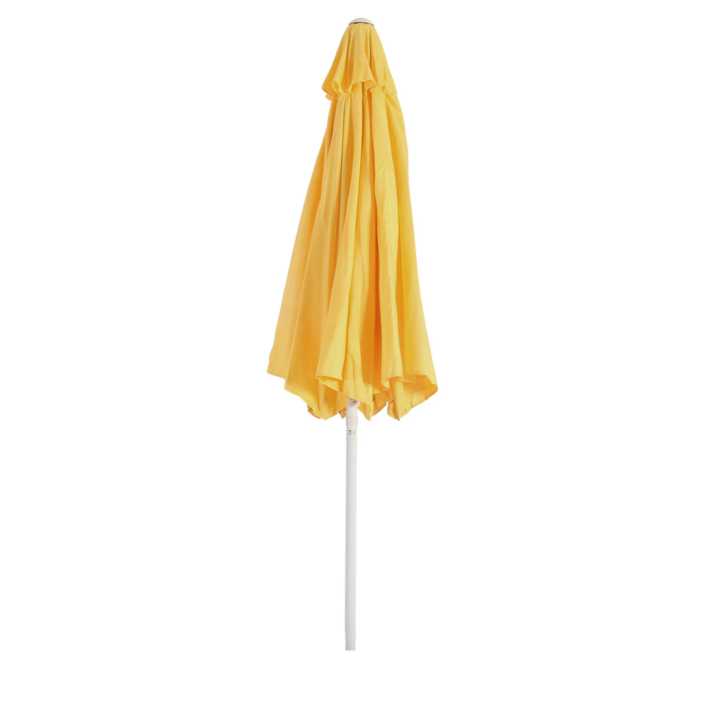Cosmo Casa - Parasol - Tuinparasol - 2,7m Kantelbaar - Polyester Aluminium - 5kg - Geel