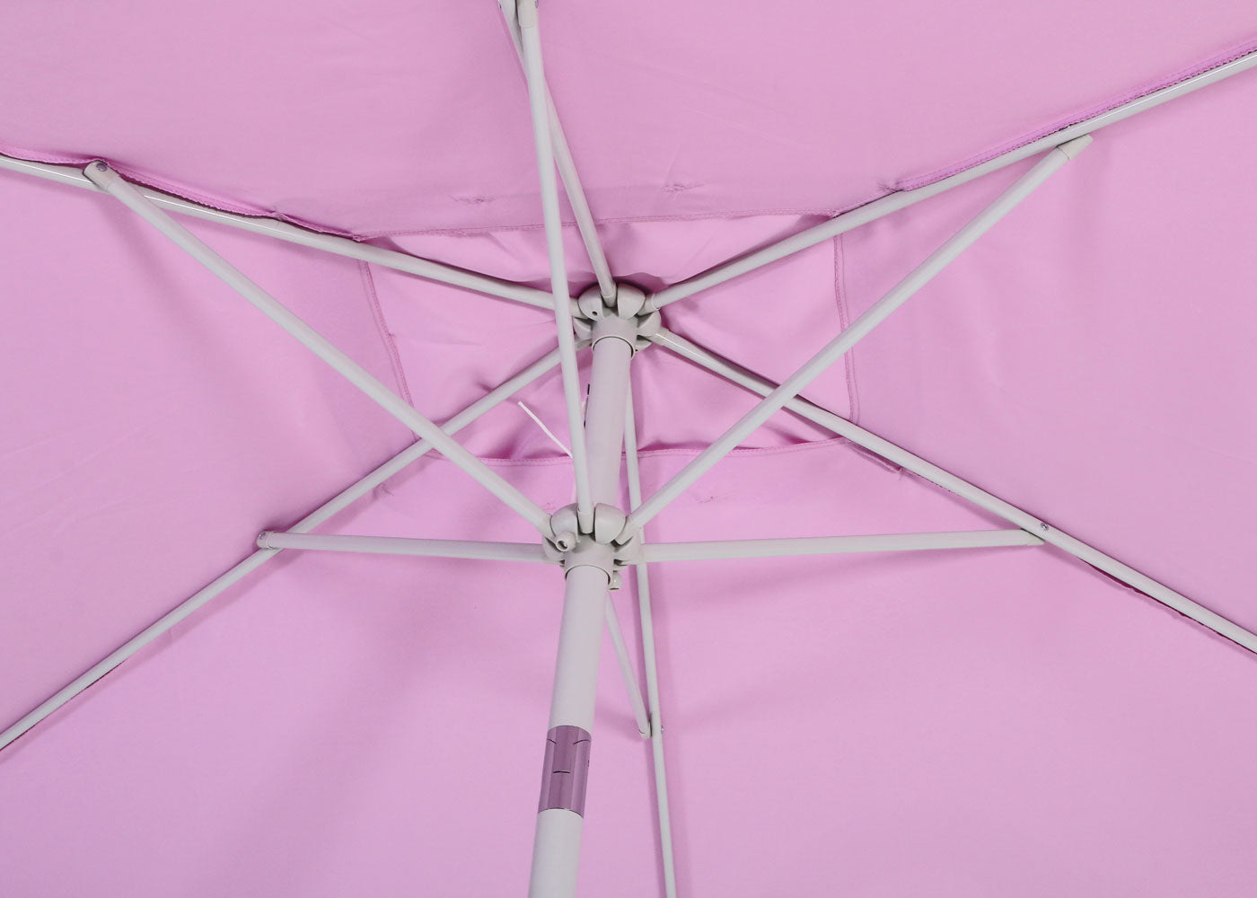 Cosmo Casa - Parasol - Tuinparasol - 2x3m rechthoekig kantelbaar - Polyester aluminium - 4,5kg - UV-bescherming 50+ - Lila