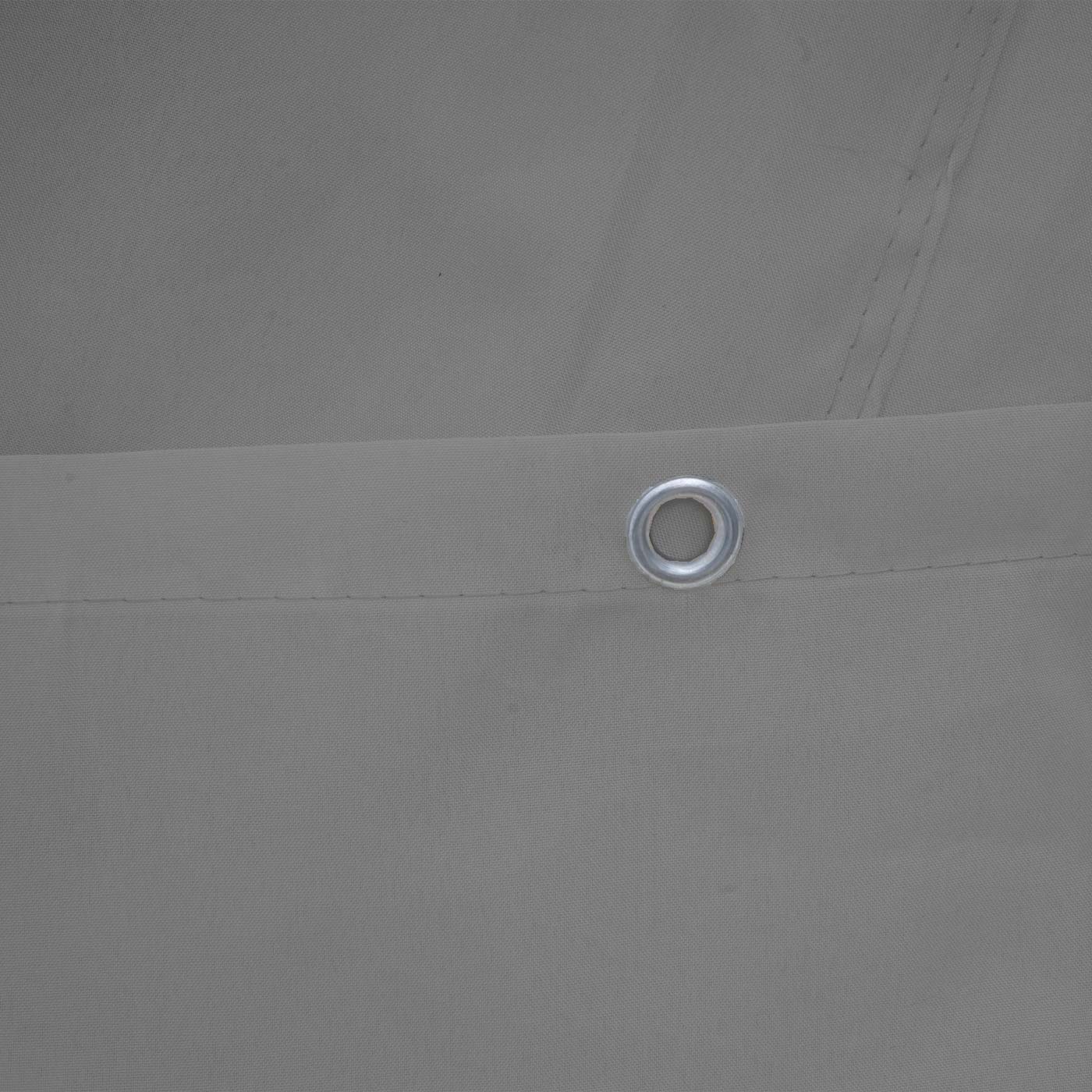 Cosmo Casa - Set van 4 zijwanden Pergola Cadiz - Vervangende zijwand prieel - 4x4m - Polyester grijs